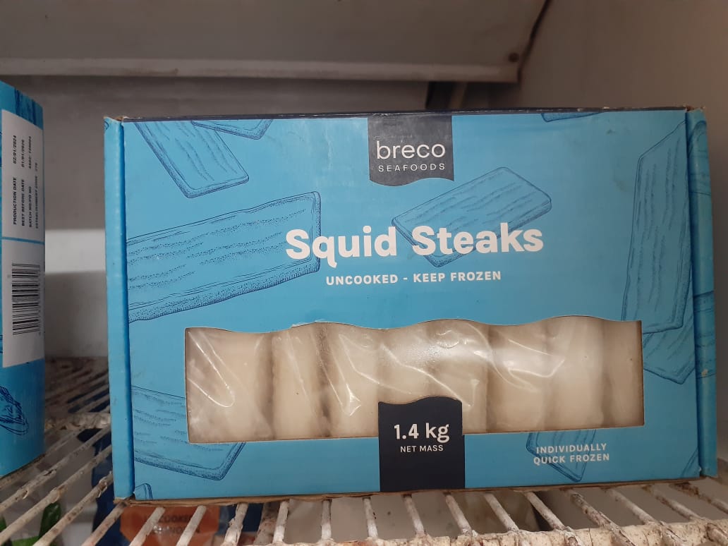 Squid Steaks